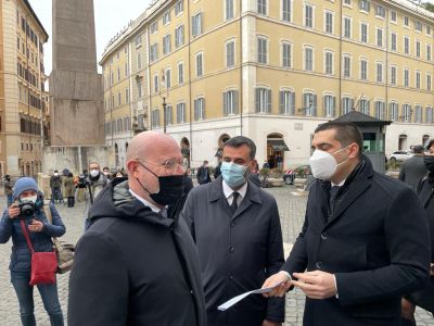 Consultazioni: Bonaccini incontra il Presidente Draghi 10.02.2021